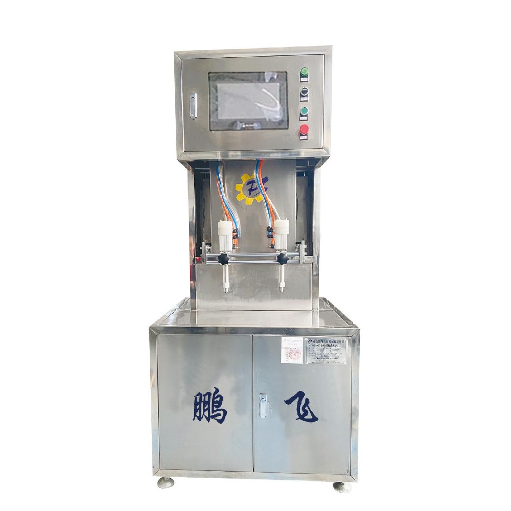 半自動(dòng)雙頭油脂灌裝機(jī)(小包)